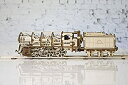 【輸入品・未使用】Ugears ユーギアス 460蒸気機関車 木製 ブロック おもちゃ 70012