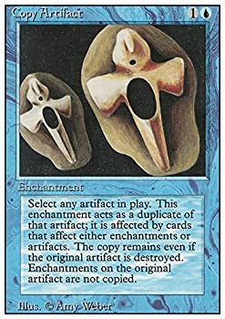 柔らかい 輸入品 未使用未開封 Magic The Gathering Copy Artifact Revised Edition By Magic The Gathering 並行輸入品 アウトレット送料無料 Www Templebaptistjacksonville Com