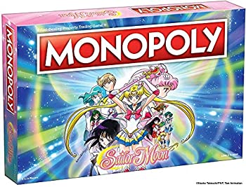 USAOPOLY: Monopoly Sailor Moon Board Game | Based on The Popular Anime TV Show | Custom Sailor Moon Tokens%カンマ% Money and Game Board |