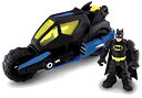 【中古】【輸入品・未使用】[Fisher-Price]バットマンとバットサイクル/Hero World DC Super Friends Batman And Batcycle/[並行輸入品]