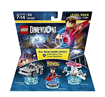 【中古】【輸入品・未使用未開封】LEGO Dimensions Level Pack Back to the Future レゴ Dimensions レベルパックバックトゥザフューチャー [並行輸入品]