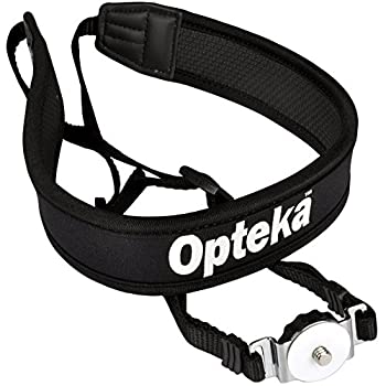 【中古】【輸入品 未使用】Opteka NS-7 Tripod Mounted Swivel Camera Neck Strap System for DSLR Cameras (Black) 並行輸入品