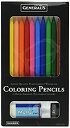 【中古】【輸入品 未使用】General Pencil 1114-12A Factis (R) 12 Piece Woodless Coloring Pencil Set Assorted 並行輸入品