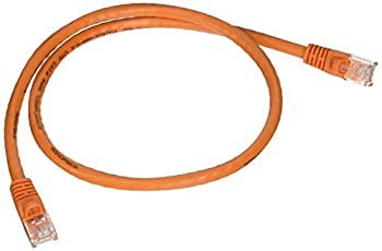 【中古】【輸入品・未使用】Monoprice 2-Feet 24AWG Cat6 550MHz UTP Ethernet Bare Copper Network Cable Orange (103422) [並行輸入品]