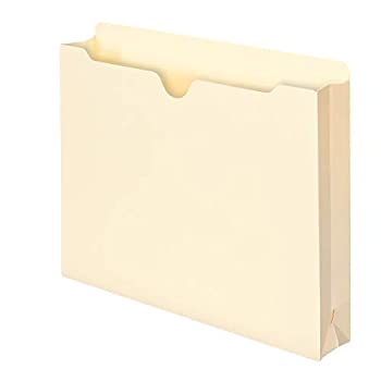 šۡ͢ʡ̤ѡFile Jackets with Two Inch Expansion Letter 11 Point Manila 50/Box (¹͢)