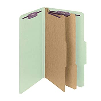 yÁzyAiEgpzPressboard Classification Folders Tab Legal Six-Section Gray-Green 10/Box (sAi)