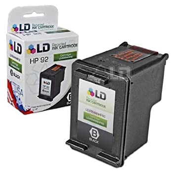 LD ? Remanufactured Replacement Ink Cartridge for Hewlett Packard C9362WN (HP 92) Black 