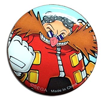 yÁzyAiEgpzGreat Eastern Entertainment Sonic The Hedgehog Dr.Eggman Button 1.25' [sAi]