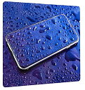 【中古】【輸入品 未使用】Large Gaming Mousepad 3D Water Drops on Phone Extra-Thick Non-Slip Rubber Base 並行輸入品