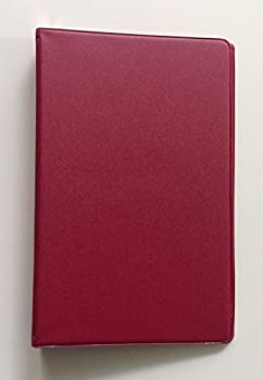 【中古】【輸入品 未使用】Mead 46001 Small 6-Ring Red Vinyl Loose-Leaf Memo Notebook with 6-3/4 x 3-3/4-inch Lined Paper (40 Sheets) by Mead 並行輸入品