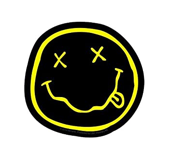 【中古】【輸入品・未使用】Licenses Products Nirvana Smiley Sticker [並行輸入品]