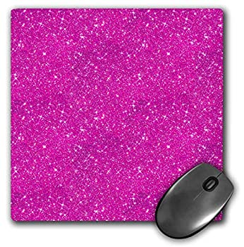 【中古】【輸入品・未使用】3dRose Mouse Pad Image of Sparkling Shiny Pink Luxury Elegant Mermaid Glitter 8 x 8' (mp_274956_1) [並行輸入品]