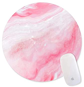 【中古】【輸入品・未使用】Marble Pink Funny Quote Mouse PadOffice Desk Accessories Cow Gifts for Her Office Decor Horn Horse Pink Mousepad Quote Mouse Pad Desk D