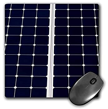 šۡ͢ʡ̤ѡ3dRose Mouse Pad Dark Blue Solar Power Panel Divided Into Two Parts by White Frame 8 x 8' (mp_271344_1) [¹͢]