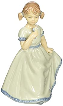 楽天アトリエ絵利奈【中古】【輸入品・未使用】Cosmos Fine Porcelain Girl Holding Dress Figurine 3-1/4-Inch [並行輸入品]