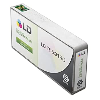 LD ? Remanufactured Replacement for Epson T559120 (T5591) Black Ink Cartridge 