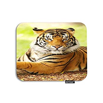 【中古】【輸入品・未使用】AOYEGO Tiger Mouse Pad Asian Animal Wildlife Tigers in Wild Nature Gaming Mousepad Rubber Large Mouse Pad for Office Work Computer Desk