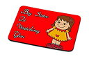 yÁzyAiEgpzRADANYA Sister Love Mouse Pad Non Slip Gaming Rubber Mouse Pad 7.2x8 Inches [sAi]