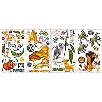 yÁzyAiEgpzRoomMates RMK1921SCS The Lion King Peel and Stick Wall Decals [sAi]