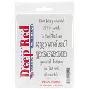 yÁzyAiEgpzDeep Red Stamps Special Person Rubber Stamp [sAi]