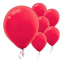 【中古】【輸入品 未使用】Amscan Solid Latex Balloons Party Supplies for Any Occasion 12 039 Red 72 count 並行輸入品