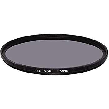 【中古】【輸入品・未使用】Ice 72mm ND8 Solid Neutral Density 0.9 Filter (3-Stop) [並行輸入品]