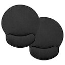 【中古】【輸入品 未使用】HONESTY Smooth Microfiber Memory Foam Mouse Wrist Pad Ergonomic Resting Mouse Pad and Wrist Support Comfortable Typing and Pain Relief