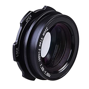 Andoer 1.08x-1.60x ズーム ファインダー 接眼レンズ 拡大鏡 Canon Nikon Pentax Sony Olympus Fujifilm Samsung Sigma Minoltaz 一眼レフカメラ