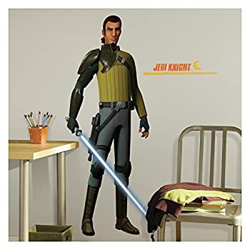 【中古】【輸入品・未使用】RoomMates RMK2647TB Star Wars Rebels Kanan Peel and Stick Giant Wall Decals 25' x 55.4' [並行輸入品]