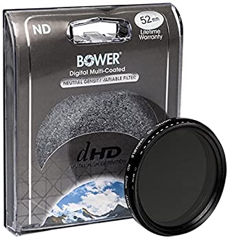 【中古】【輸入品・未使用】Bower FN52 Variable Neutral Density Filter 52 mm (Black) [並行輸入品]