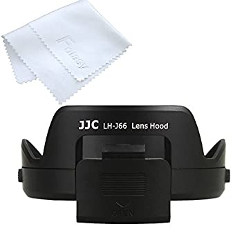 yÁzyAiEgpzFotasy LH66K Bayonet Lens Hood and Cleaning Cloth Kit for Olympus M. Zuiko Digital (Black) [sAi]