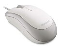 【中古】【輸入品 未使用】Microsoft Basic Optical Mouse for Business - White 並行輸入品