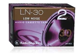 šۡ͢ʡ̤ѡRadio Shack 2-Pack 30 Minute Audio Cassette Tapes LN-30 [¹͢]