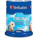 【ポイントアップ中！】【中古】【輸入品・未使用未開封】Verbatim CD-R 80MIN 700MB 52X Blank White Surface 100pk Spindle [並行輸入品]