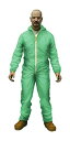 【中古】【輸入品 未使用】Mezco Toys Breaking Bad: Green Haz-Mat Suit Walter 6 039 Figure White 並行輸入品