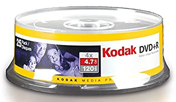 【中古】【輸入品・未使用】Kodak 4.7 GB Media (Pack of 25) [並行輸入品]