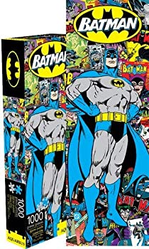【中古】【輸入品・未使用】Aquarius Batman Retro Slim Puzzle (1000 Piece) [並行輸入品]