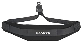 yÁzyAiEgpzNeotech 1901032 Soft Sax Strap Black X-Long Open Hook [sAi]