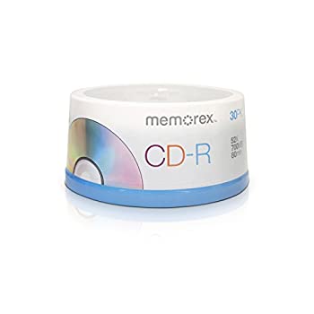 【中古】【輸入品 未使用】Memorex 700MB/80-Minute 52x Data CD-R Media (30-Pack Spindle) 並行輸入品