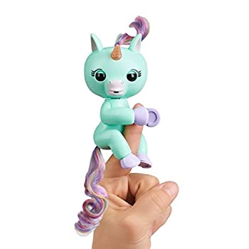 šۡ͢ʡ̤ѡFingerlings Baby Unicorn Molly Turquoise with Rainbow Mai...