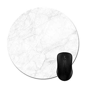 【中古】【輸入品・未使用】Funice Trendy White Marble Mouse Pads Trendy Office Computer Accessories [並行輸入品]