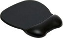 【中古】【輸入品 未使用】Aidata GL100M Soft Skin Gel Mouse Pad Wrist Rest Black Soft Skin-like Gel Wrist Rest Stain and Water-resistant Non-skid Rubber Backing