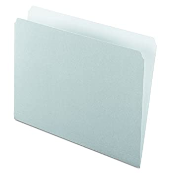 šۡ͢ʡ̤ѡTwo-Tone File Folders Straight Cut Top Tab Letter Gray/Light Gray 100/Box (¹͢)
