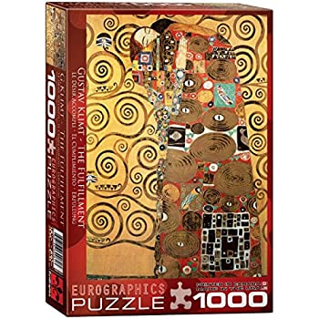 EuroGraphics The Fulfillment by Gustav Klimt 1000 Piece Puzzle 