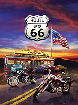 yÁzyAiEgpzRoute 66 Diner a 1000-Piece Jigsaw Puzzle by Sunsout Inc. [sAi]