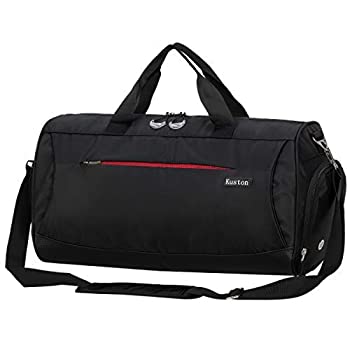 【中古】【輸入品 未使用】Kuston Sports Gym Bag with Shoes Compartment Travel Duffel Bag for Men and Women 並行輸入品