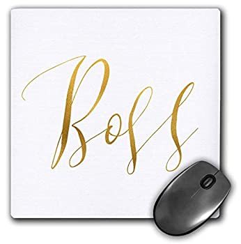 šۡ͢ʡ̤ѡ3dRose Mouse Pad Image of Gold Boss 8 x 8' (mp_274194_1) [¹͢]