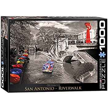 【中古】【輸入品・未使用】EuroGraphics San Antonio River Walk Puzzle (1000-Piece) [並行輸入品]