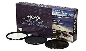 【中古】【輸入品・未使用】HOYA カメラ用フィルター Digital Filter Kit - HMC UV / Circular Polarizer / ND8 フィルター 収納ポーチ含ま 【並行輸入品】 (77mm)