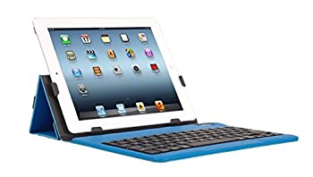 yÁzyAiEgpziHome Type Series: Type Slim Bluetooth Keyboard Case for iPad 2/3/4 Blue [sAi]